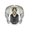 Philipp Plein orologio da uomo PWPMA0324 43mm quadrante scheletrato nero cinturino in silicone
