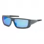 PHILIPP PLEIN SPORT Occhiali da sole uomo SSP003-64R43B - Montatura nera, lenti grigie 64/14/125 mm