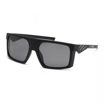 PHILIPP PLEIN SPORT occhiali da sole uomo SSP009-58U28P - montatura rettangolare full rim, lenti grigie, protezione UV400