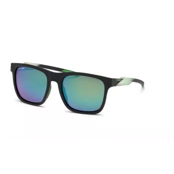 Philipp Plein Sport occhiali da sole uomo SSP010-56U28Z - montatura in acetato nero, lenti in policarbonato grigie, 56/19/135 mm