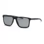 Philipp Plein Sport Occhiali da sole uomo SSP013-58U28P - Montatura in acetato nera, lenti grigie polarizzate, 58/17/145 mm