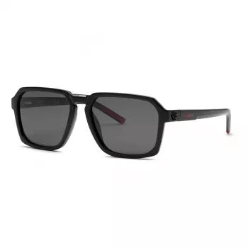 Philipp Plein Sport occhiali da sole da uomo SSP030-59Z42P - montatura in acetato polarizzata, lenti grigie, 59/17/145 mm