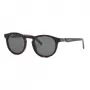 Philipp Plein Sport Occhiali da sole uomo SSP035-520722 montatura rettangolare in acetato nera lenti grigie 52 mm
