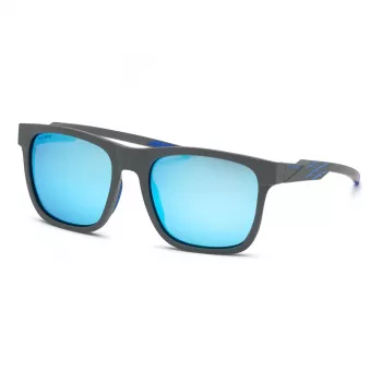Philipp Plein Sport SSP010-56507P Occhiali da sole uomo polarizzati - Montatura nera lenti grigie 56mm