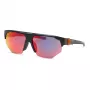 PHILIPP PLEIN SPORT Occhiali da sole uomo SSP015-62Z42R, montatura nera, lenti grigie a specchio, 62/13/135 mm