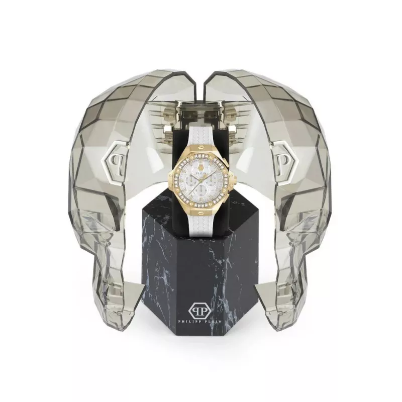 Philipp Plein The $keleton Orologio automatico uomo PWPSA0624 42mm silicone nero