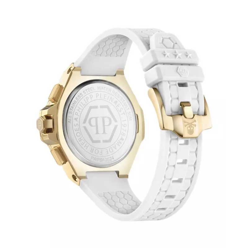 Philipp Plein The $keleton Orologio automatico uomo PWPSA0624 42mm silicone nero