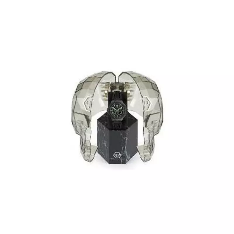 Philipp Plein The $keleton Orologio automatico uomo PWPRA0624 46mm acciaio inox silicone nero