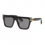 PHILIPP PLEIN occhiali da sole unisex SPP108M560700 - montatura nera, lenti grigie, 56 mm