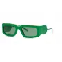 PHILIPP PLEIN Occhiali da sole unisex SPP119M580859 - montatura nera, lenti grigie, 58 mm