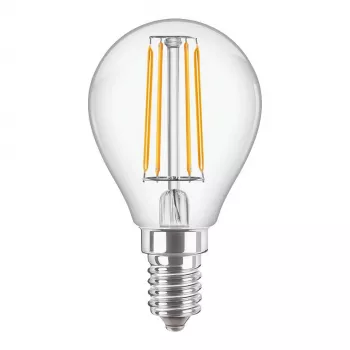 Philips Classic lampadina LED a goccia 470 lm 4.3W 2700K P45 E14