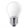 PHILIPS CorePro LED Luster 4.3W E27 P45 lampadina LED satinata (equivalente 40W, 470 lm, 2700K bianco caldo)