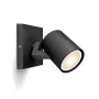 Philips Hue White Ambiance Runner Faretto 1 luce Nero 350lm