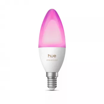 Philips Hue White and Color Ambiance B39 lampadina candela E14 5,3W 470lm Bluetooth Zigbee confezione da 1