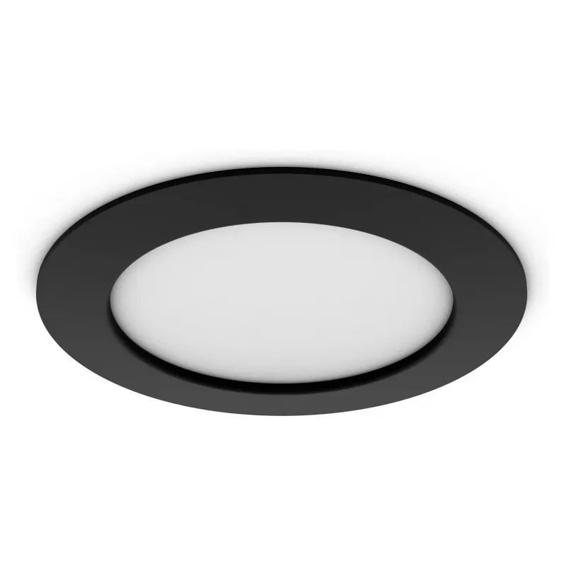 Philips Hue White & Color Ambiance Faretto incassato slim L EMEA-Black
