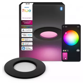Philips Hue White & Color Ambiance Slim Recessed Light S EMEA nero