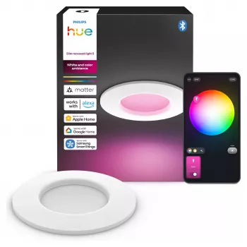 Philips Hue White & Color Ambiance Slim Recessed Light S EMEA bianco