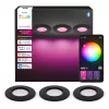 Philips Hue White & Color Ambiance Slim Recessed Light S x3 - nero