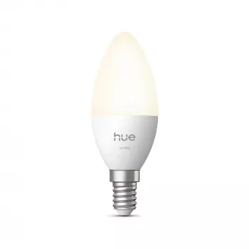 Philips Hue White Candle Bulb E14 B39 EU 1 confezione