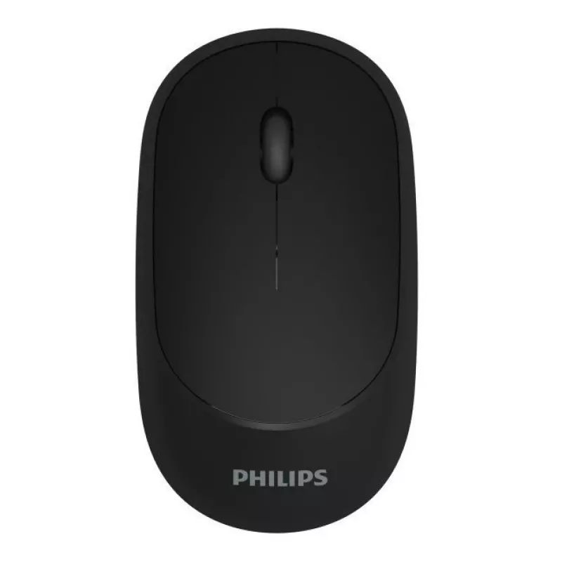 Philips M314 mouse wireless elegante e compatto 3 tasti 800/1000/1200/1600dpi nero