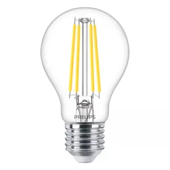 Philips Master Lampadina LED Filament A60 806lm 5.9W E27 2700K bianco caldo