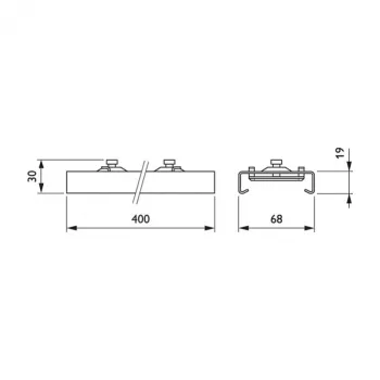 Philips Maxos LL500Z MB-SW WH sospensione, regolabile in continuo, bianco
