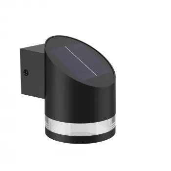 Philips Outdoor Solar Fyve Applique con sensore di luce diurna Nero