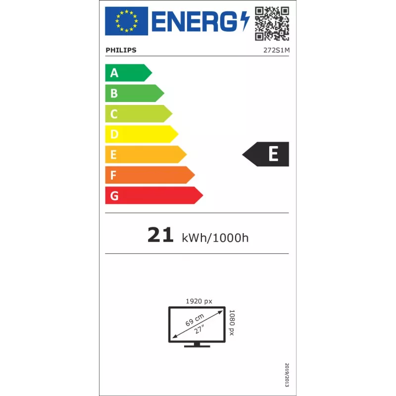 Philips S-line 272S1M monitor LED 68,6 cm (27