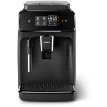 Philips Series 1200 EP1220/00 macchina per caffè espresso automatica con cappuccinatore, nera