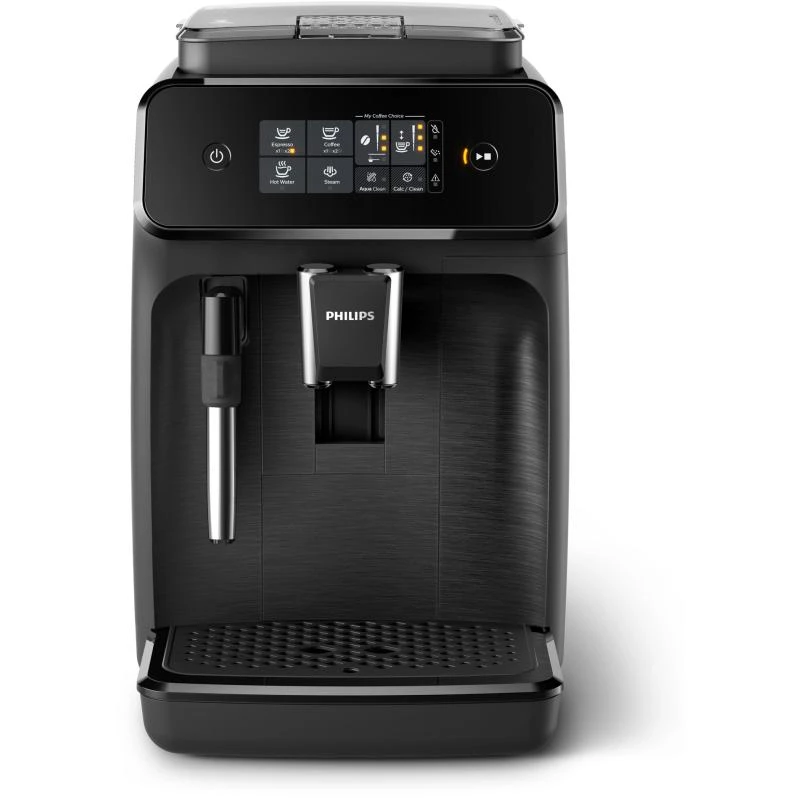 Philips Series 1200 EP1220/00 macchina per caffè espresso automatica con cappuccinatore, nera