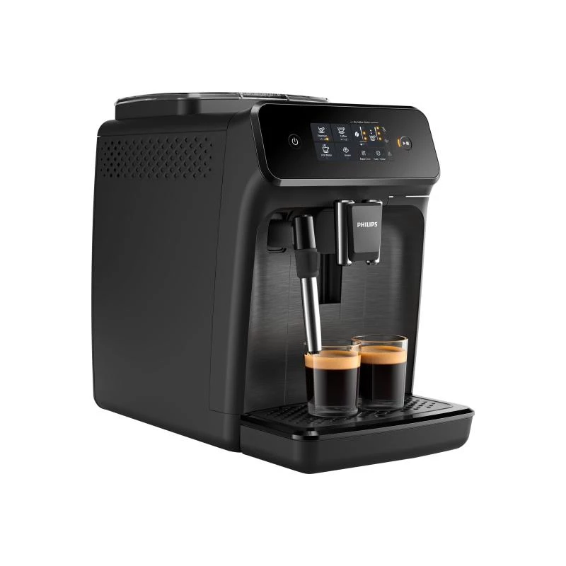 Philips Series 1200 EP1220/00 macchina per caffè espresso automatica con cappuccinatore, nera