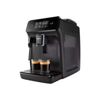 Philips Series 1200 EP1220/00 macchina per caffè espresso automatica con cappuccinatore, nera