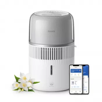 Philips Serie 5000 HU5710 Diffusore di aromi e umidificatore d'aria argento bianco
