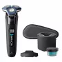 Philips Serie 7000 rasoio elettrico uomo S7886/55 - Dark Chrome, bagnato e asciutto, 60 min di autonomia, tecnologia SkinIQ