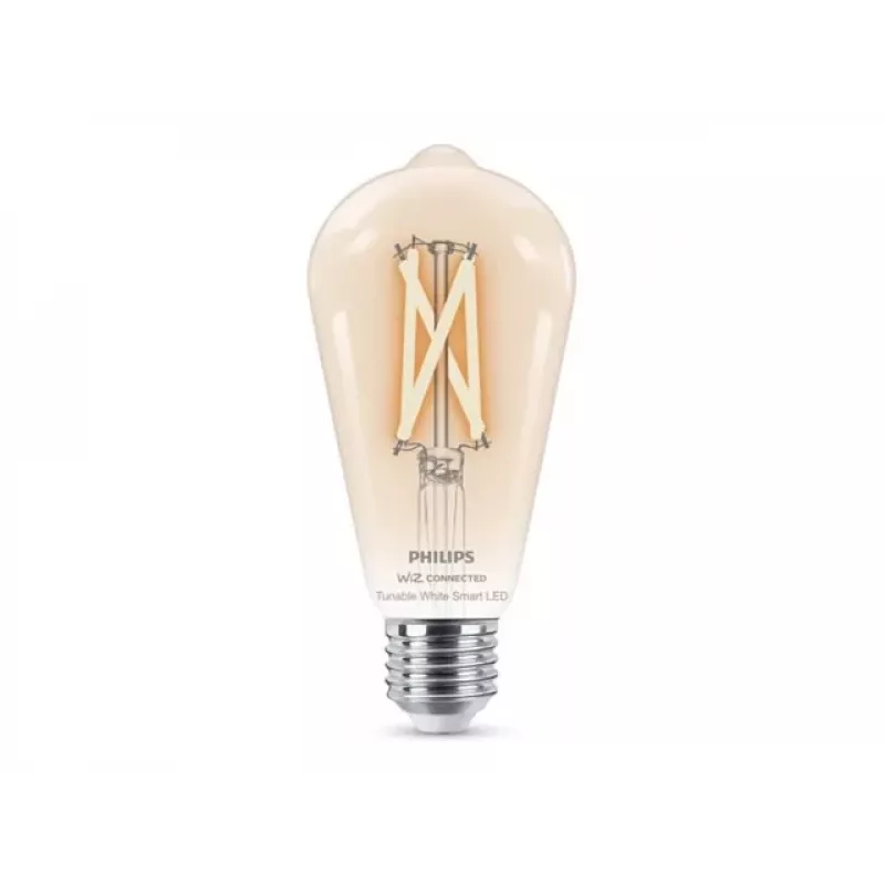 Philips Smart WFB 60W ST64 E27 927-65 CL 1PF/6 Lampada LED con Tunable White e Wi-Fi