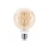 Philips Smart Wi-Fi G95 E27 Lampada LED smart, Tunable White 2700-6500K, equivalente 60W, trasparente