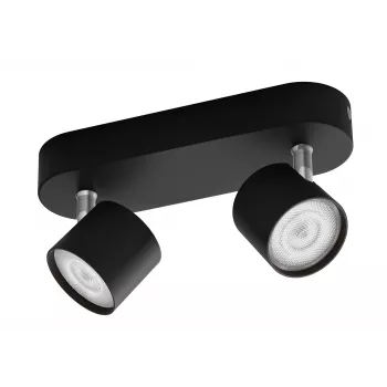 Philips Star Spot 2-Floodlight nero 1000lm LED faretto da soffitto/parete