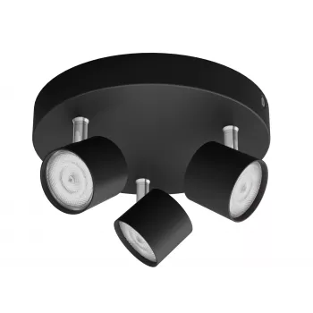 Philips Star Spot faretto da soffitto a 3 circuiti nero 1500lm