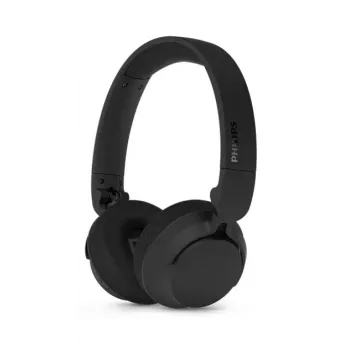 Philips TAH4500BK/00 cuffie On-Ear wireless con cancellazione attiva del rumore, Bluetooth 5.2, batteria 28h, nere