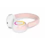 Philips TAK4200PK/00 cuffie On-Ear wireless rosa con luci LED, batteria 28h, limitazione volume 85dB