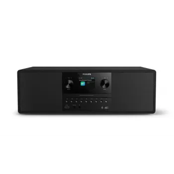 Philips TAM6500/10 micro impianto Hi-Fi con Bluetooth, CD, USB, radio FM, nero