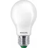 Philips Ultra Efficient LED E27 A60 7.3W = 100W 2700K bianco caldo smerigliato confezione da 3