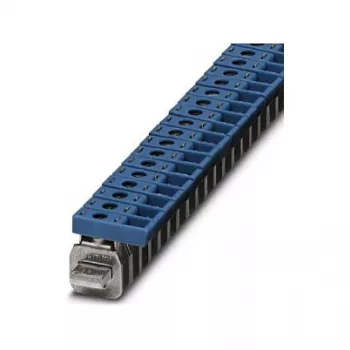 Phoenix 0421016 AKG 4 BU morsetto passante, blu, collegamento a vite, 4 mm², 32 A, 800 V