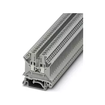 Phoenix 3001501 UK 3 N Morsetto passante, connessione a vite, 2,5 mm², 800 V, 24 A, montaggio su guida DIN, grigio