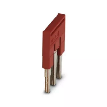 Phoenix 3030174 FBS 3-5 ponticello a innesto, 3 poli, passo 5,2 mm, rosso