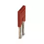 Phoenix 3030284 ponticello FBS 2-8, 2 poli, passo 5,2 mm, rosso