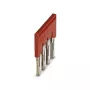 Phoenix 3030307 FBS 4-8 ponticello a innesto, 4 poli, passo 5,2 mm, rosso