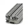 Phoenix 3031487 ST 6 morsetto a molla passante, 6 mm², 1000 V, 41 A, grigio