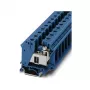 Phoenix 3075731 UTI 35 BU morsetto di installazione - blu, 35 mm², 125 A, 1000 V, connessione a vite, montaggio su guida DIN