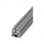 Phoenix 3100305 Morsetto passante MT 1.5, connessione a vite, 1,5 mm², 500 V, 17,5 A, guida DIN, grigio